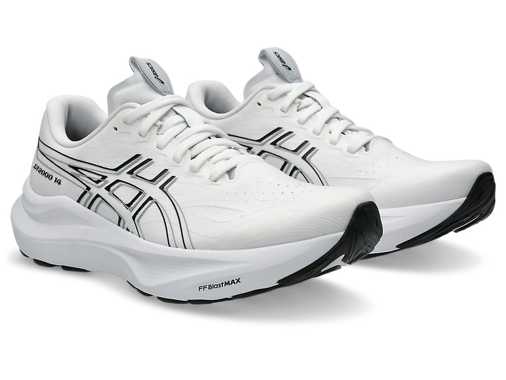 Asics Women's GT-2000 14 Running Shoes in White/Black