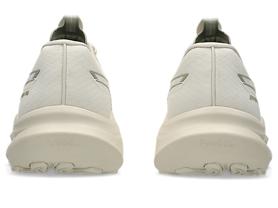 Asics Women's GT-2000 14 Running Shoes in Oatmeal/White