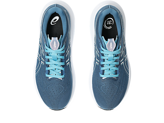 Asics Women's GT-2000 14 Running Shoes in Winter Sea/White