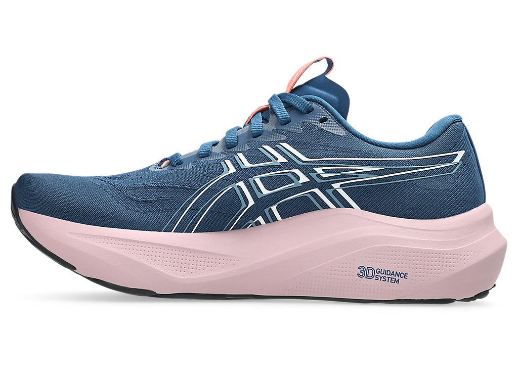 Asics Women's GT-2000 14 Running Shoes in Twilight Blue/White