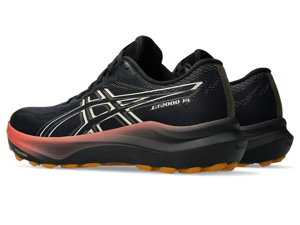 Asics Women's GT-2000 14 GTX Running Shoes in Black/Vanilla