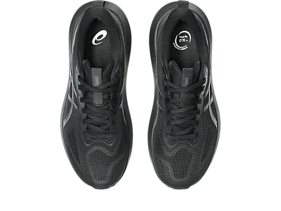 Asics Women's GT-1000 14 Wide (D) Running Shoes in Black/Black