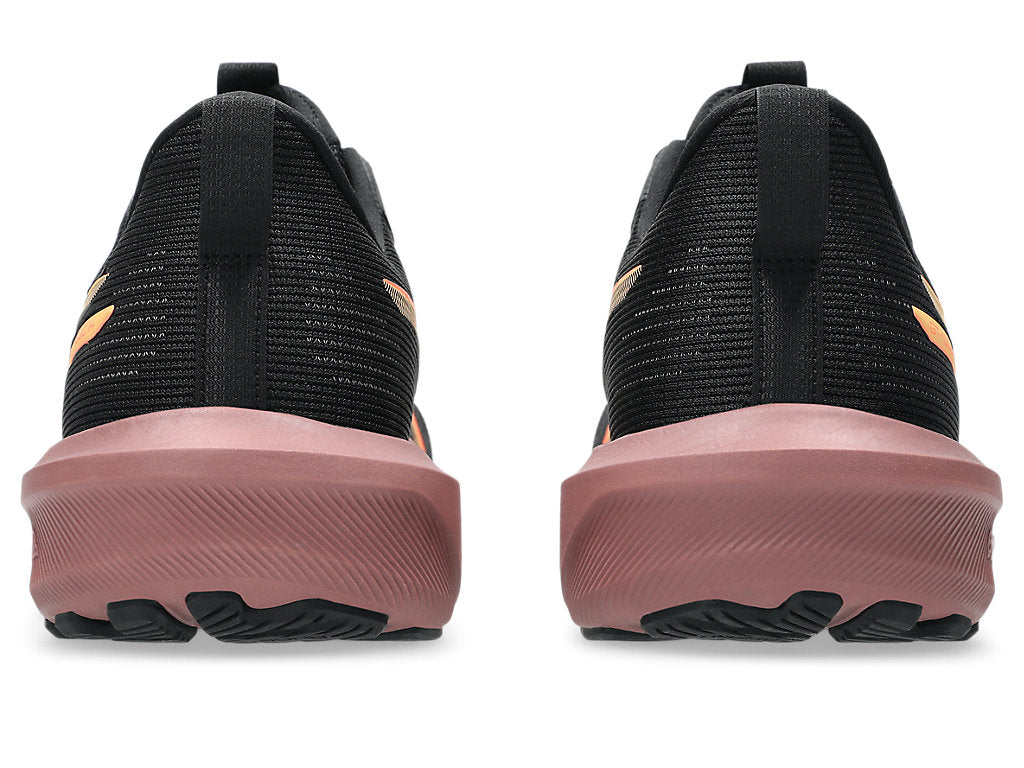 Asics Women's GT-1000 14 Running Shoes in Black/Vivid Coral