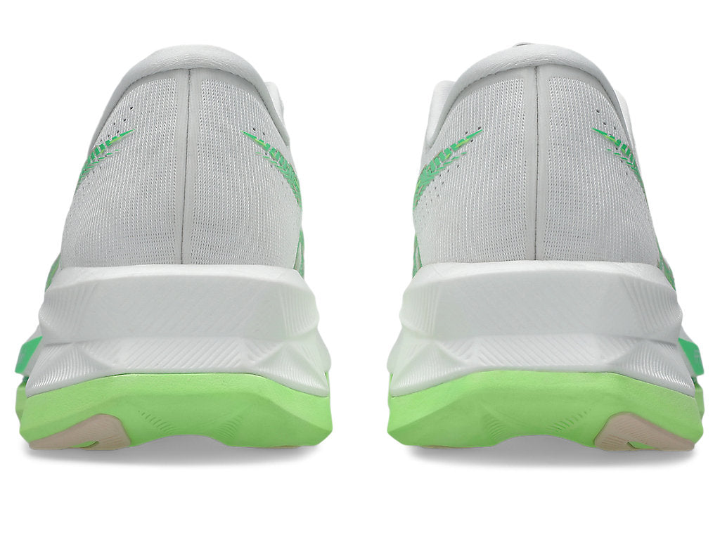 Asics Women's SONICBLAST Running Shoes in White/Vital Green