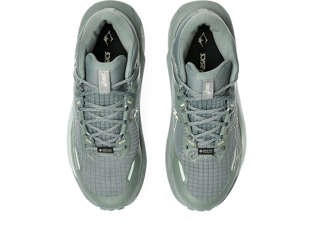 Asics Women's GEL-Trabuco MT GTX Running Shoes in Monument Blue/Vanilla