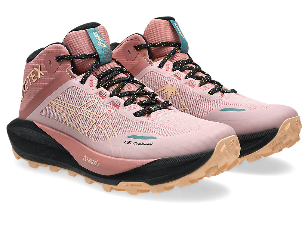 Asics Women's GEL-Trabuco MT GTX Running Shoes in Morganite/Apricot Crush