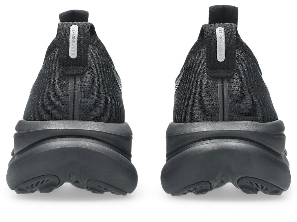 Asics Women's GEL-NIMBUS 28 Running Shoes in Black/Graphite Grey