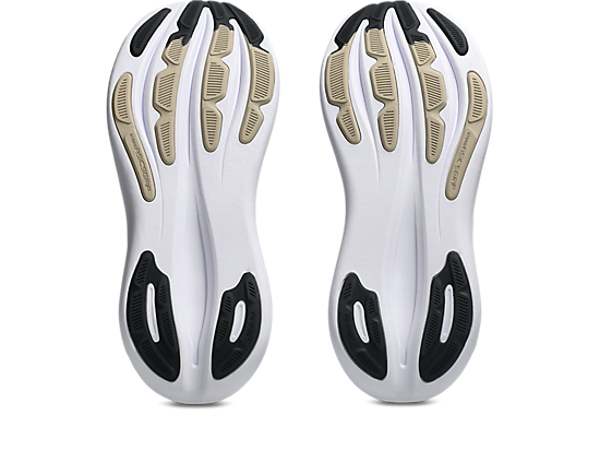 Asics Women's GEL-NIMBUS 28 Running Shoes in Black/Feather Grey