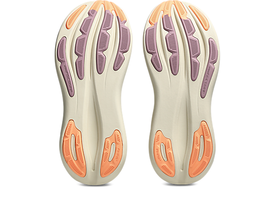 Asics Women's GEL-NIMBUS 28 Running Shoes in Black/Taro Purple