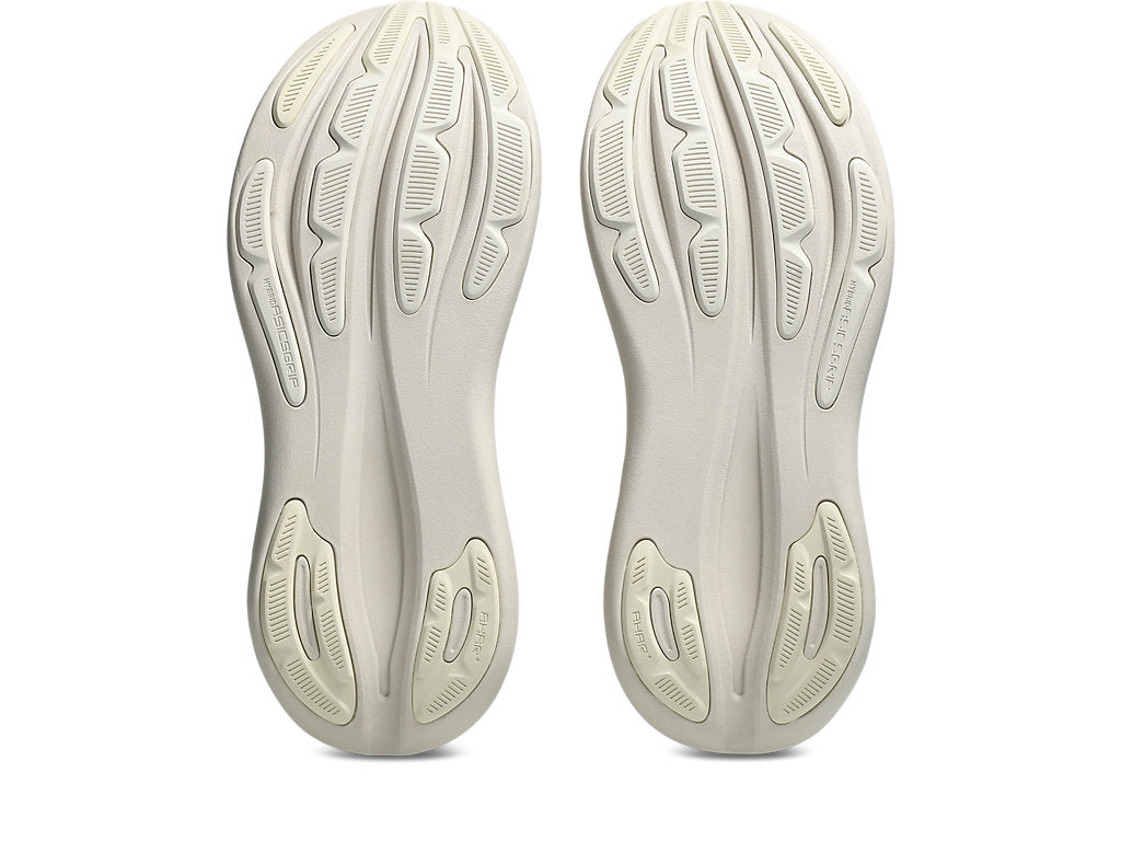 Asics Women's GEL-NIMBUS 28 Running Shoes in Soft Oat/Cream