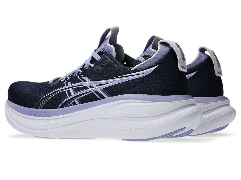 Asics Women's GEL-NIMBUS 28 Running Shoes in Midnight/Bluebell