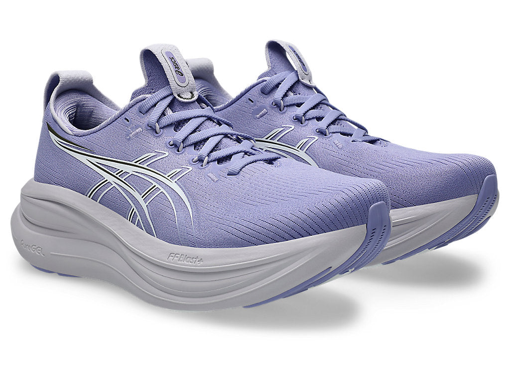 Asics Women's GEL-NIMBUS 28 Running Shoes in Bluebell/White
