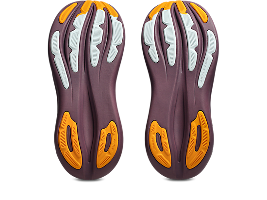 Asics Women's GEL-NIMBUS 28 Running Shoes in Velvet Purple/Arctic Blue