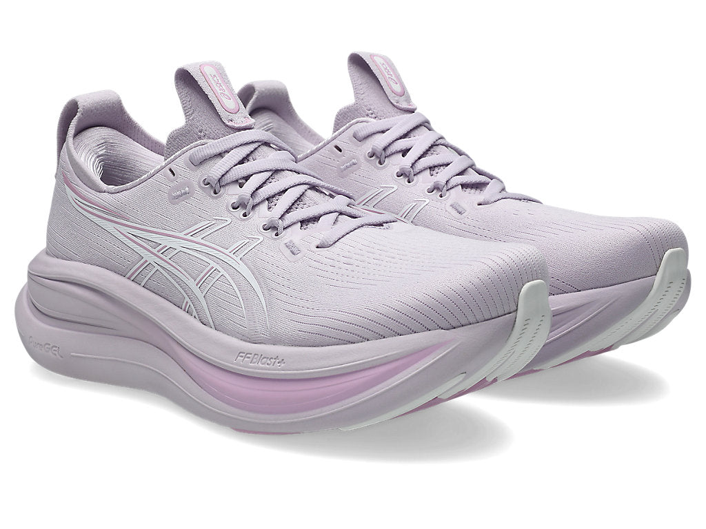 Asics Women's GEL-NIMBUS 28 Running Shoes in Dahlia/White