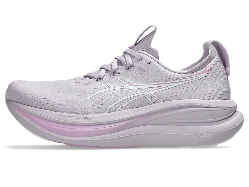 Asics Women's GEL-NIMBUS 28 Running Shoes in Dahlia/White