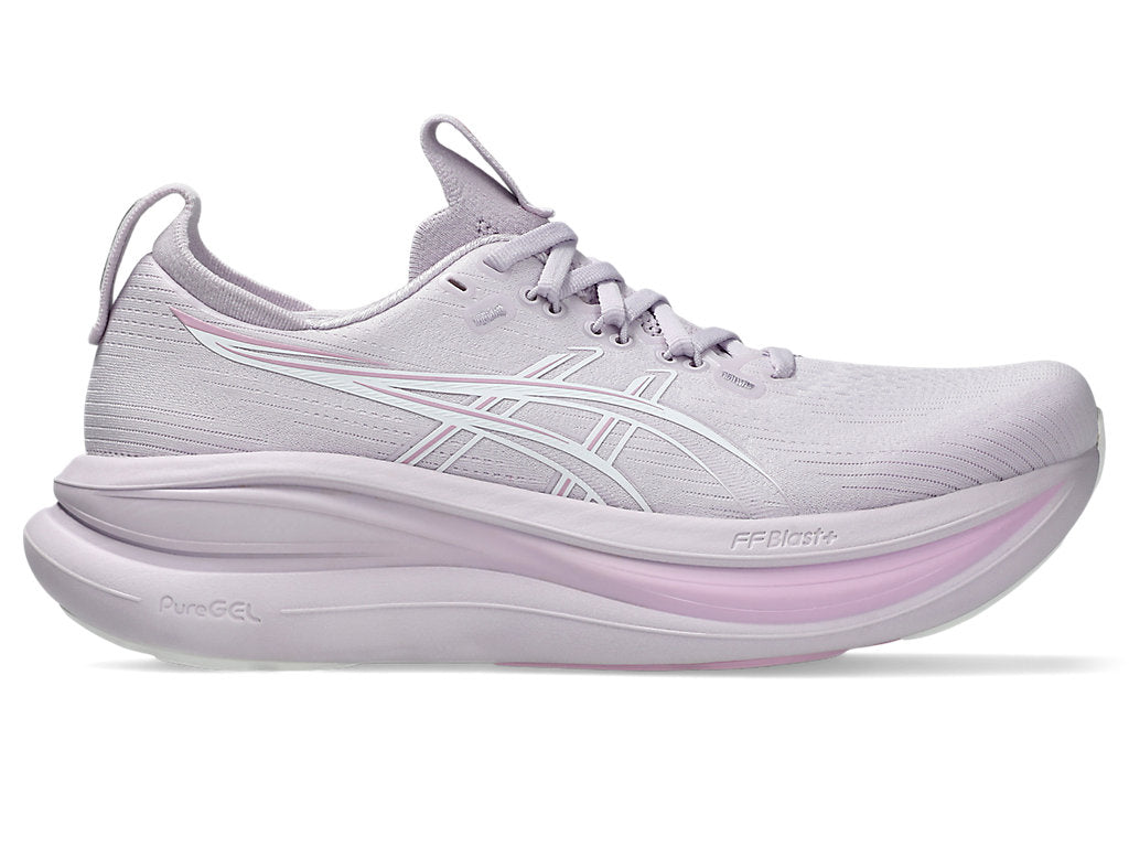 Asics Women's GEL-NIMBUS 28 Running Shoes in Dahlia/White