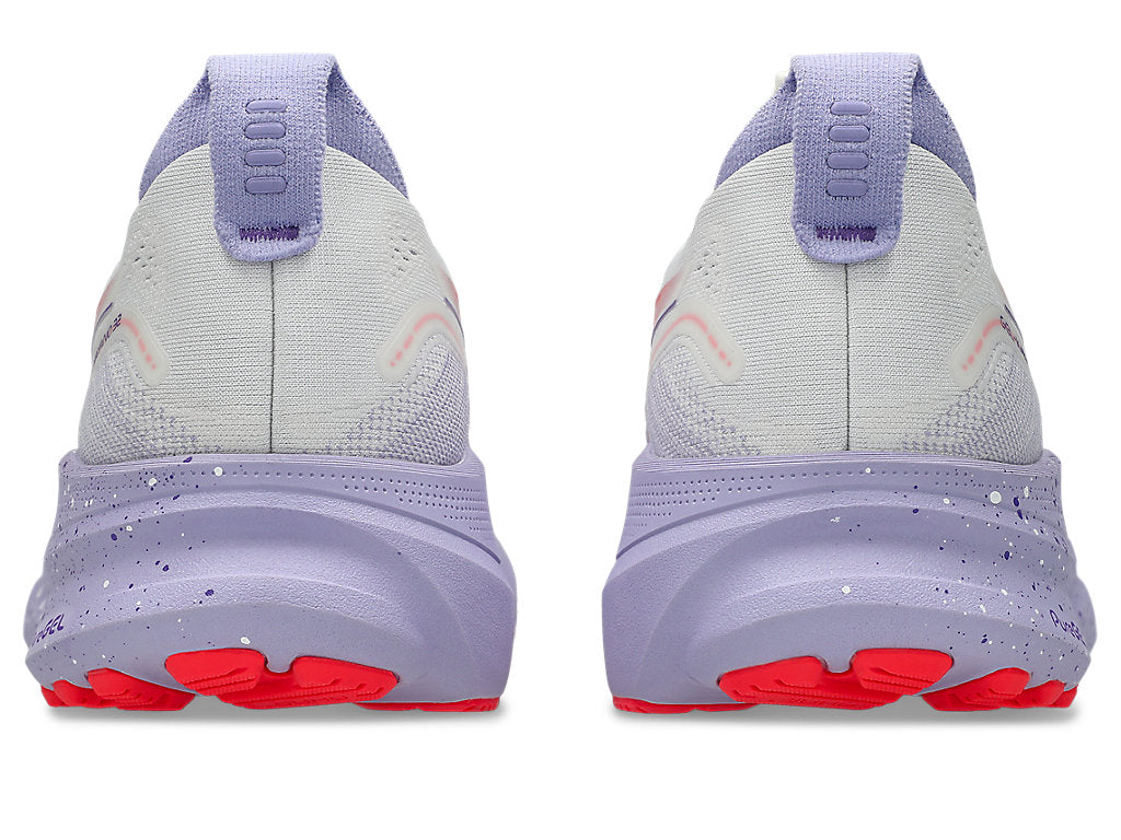 Asics Women's GEL-KAYANO 32 TOKYO Running Shoes in Cream/Edo Purple