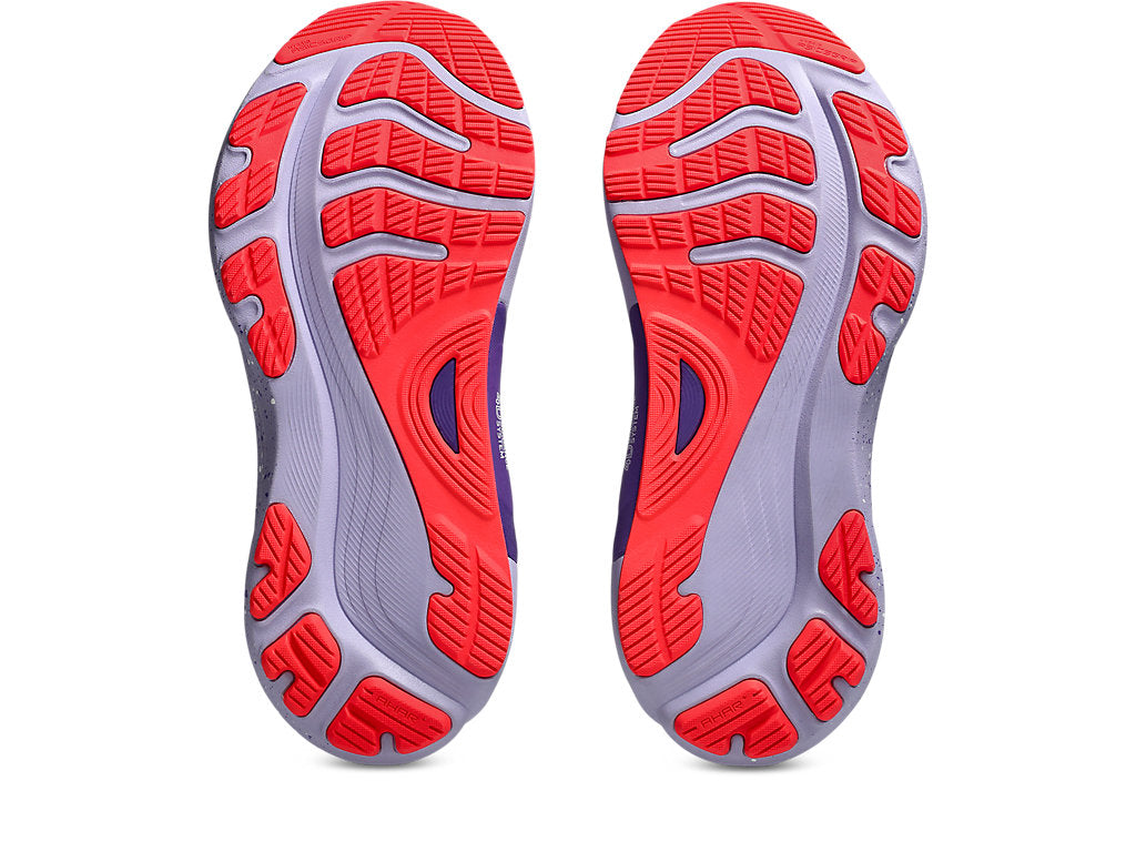 Asics Women's GEL-KAYANO 32 TOKYO Running Shoes in Cream/Edo Purple