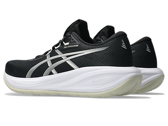 Asics Women's GEL-CUMULUS 28 Running Shoes in Black/White