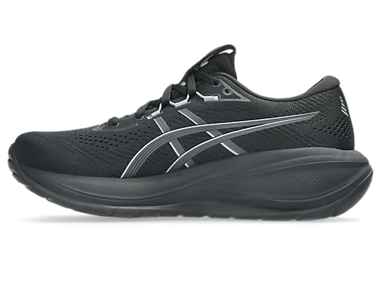 Asics Women's GEL-CUMULUS 28 Running Shoes in Black/Carrier Grey