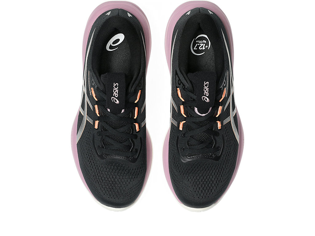 Asics Women's GEL-CUMULUS 28 Running Shoes in Black/Taro Purple