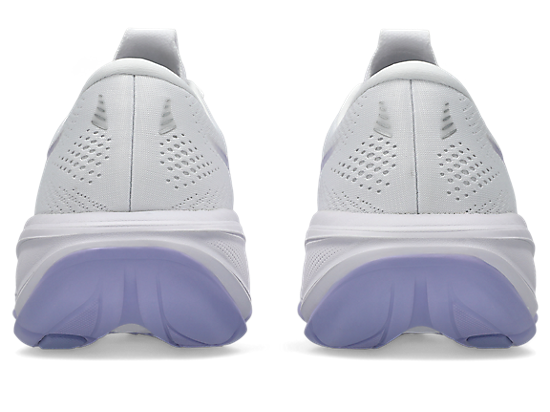 Asics Women's GEL-CUMULUS 28 Running Shoes in White/Bluebell