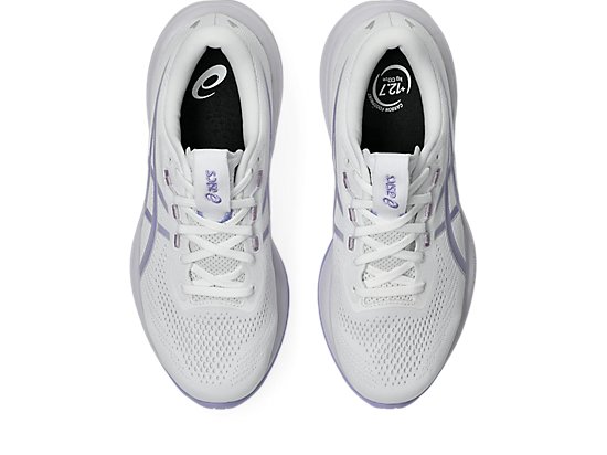 Asics Women's GEL-CUMULUS 28 Running Shoes in White/Bluebell