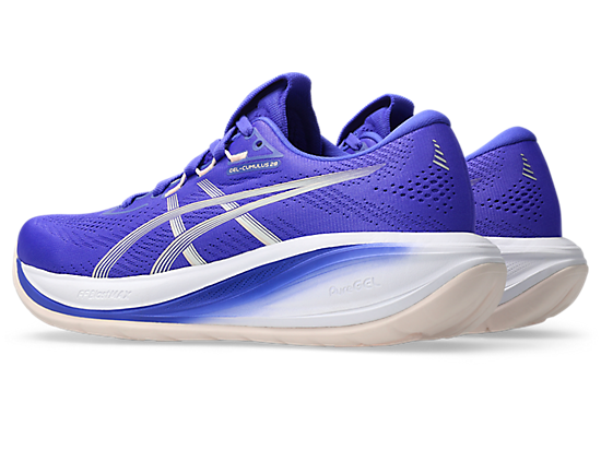 Asics Women's GEL-CUMULUS 28 Running Shoes in Cobalt Burst/Ivory
