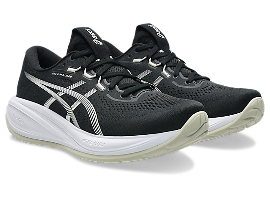 Asics Women's GEL-CUMULUS 28 Narrow (2A) Running Shoes in Black/White