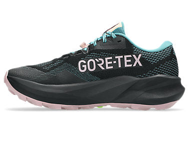 Asics Women's TRABUCO 14 GTX Running Shoes in Black/Morganite