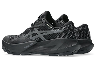 Asics Women's TRABUCO 14 GTX Running Shoes in Black/Graphite Grey