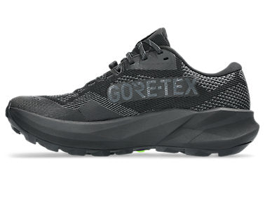 Asics Women's TRABUCO 14 GTX Running Shoes in Black/Graphite Grey