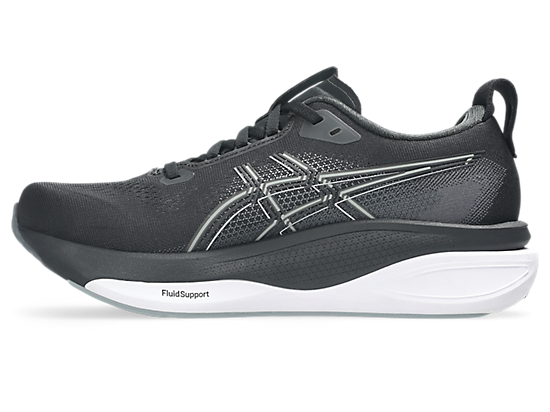 Asics Women's GEL-KAYANO 33 Running Shoes in Black/White