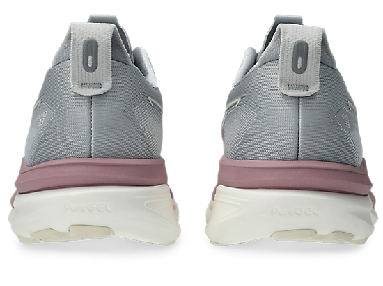 Asics Women's GEL-KAYANO 33 Running Shoes in Piedmont Grey/Taro Purple