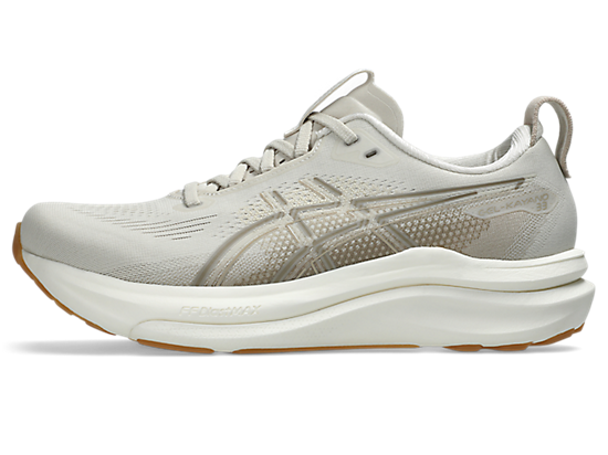Asics Women's GEL-KAYANO 33 Running Shoes in Oatmeal/Cream