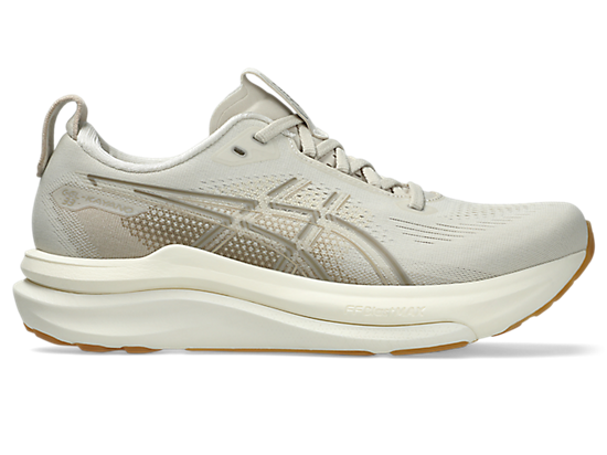 Asics Women's GEL-KAYANO 33 Running Shoes in Oatmeal/Cream