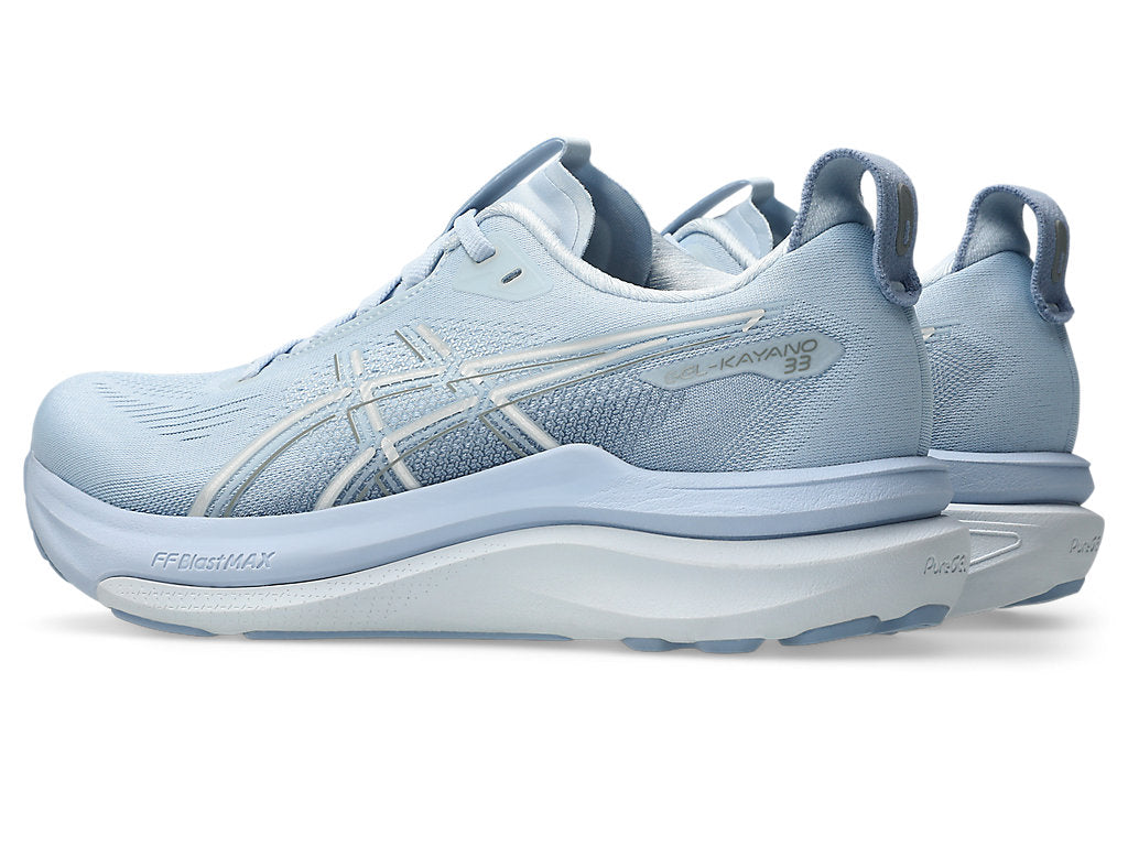 Asics Women's GEL-KAYANO 33 Running Shoes in Solid Air/Soft Sky