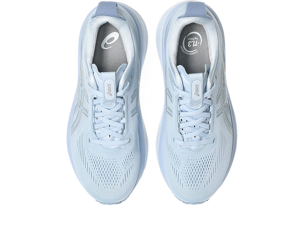 Asics Women's GEL-KAYANO 33 Running Shoes in Solid Air/Soft Sky