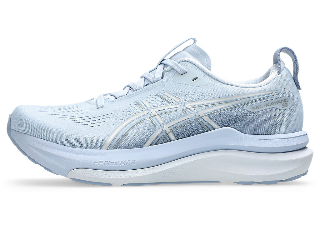 Asics Women's GEL-KAYANO 33 Running Shoes in Solid Air/Soft Sky