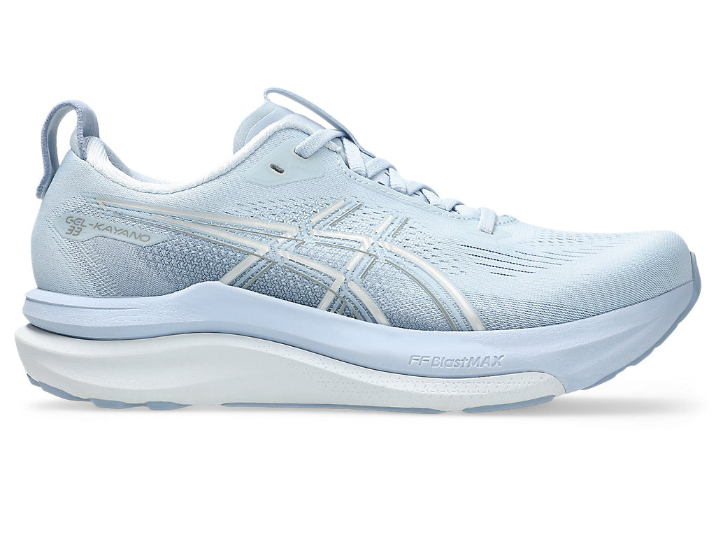 Asics Women's GEL-KAYANO 33 Running Shoes in Solid Air/Soft Sky
