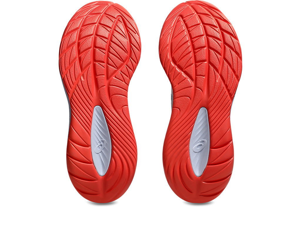 Asics Women's GEL-CUMULUS 27 TOKYO Running Shoes in Cream/Edo Purple