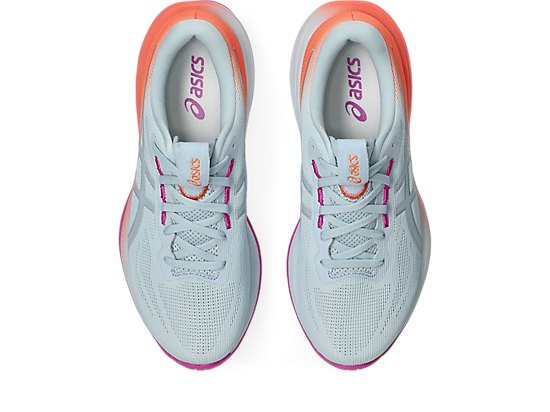 Asics Women's GEL-CUMULUS 28 Running Shoes in Sky/Sun Coral