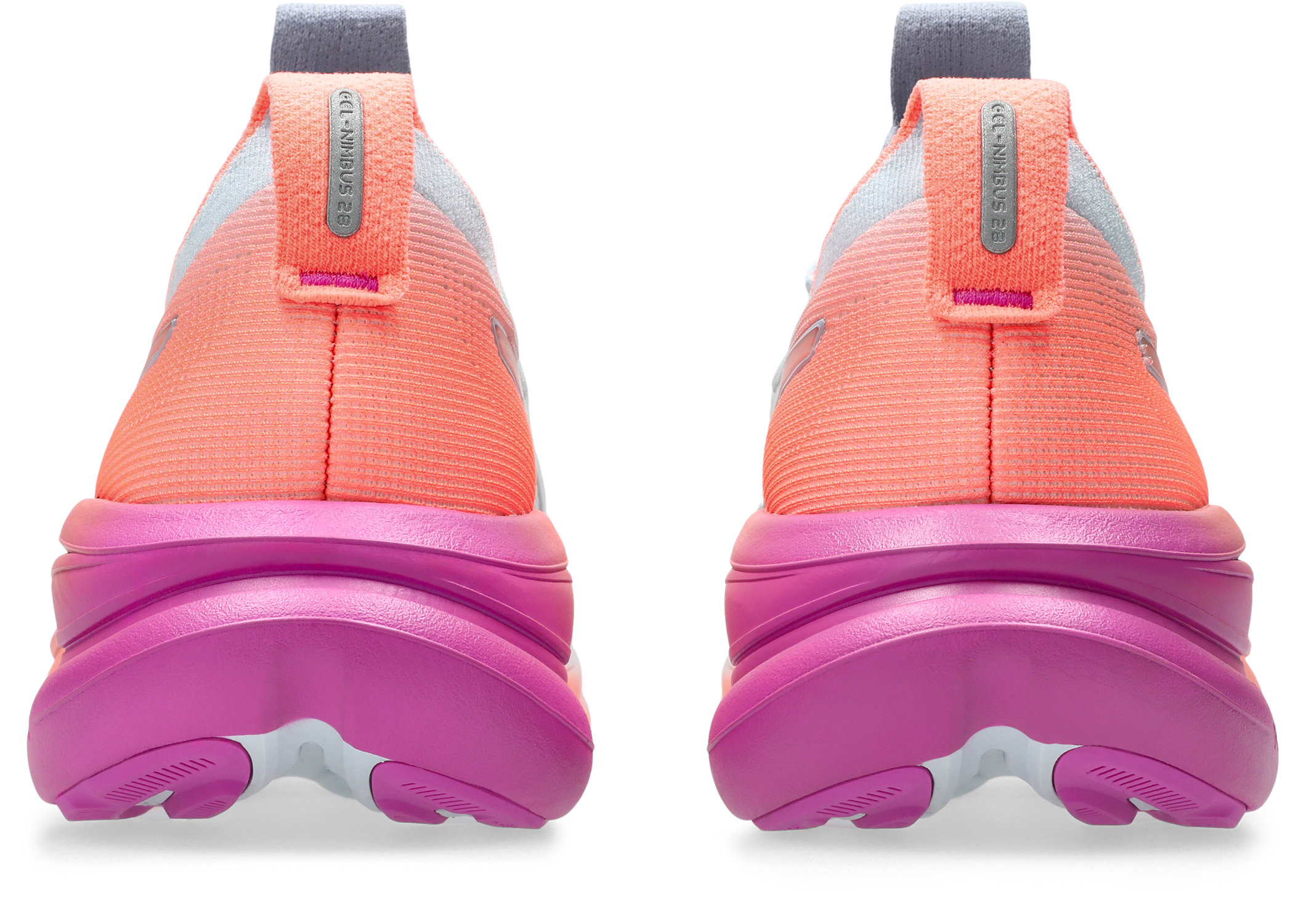 Asics Women's GEL-NIMBUS 28 Running Shoes in Sky/Digital Sakura