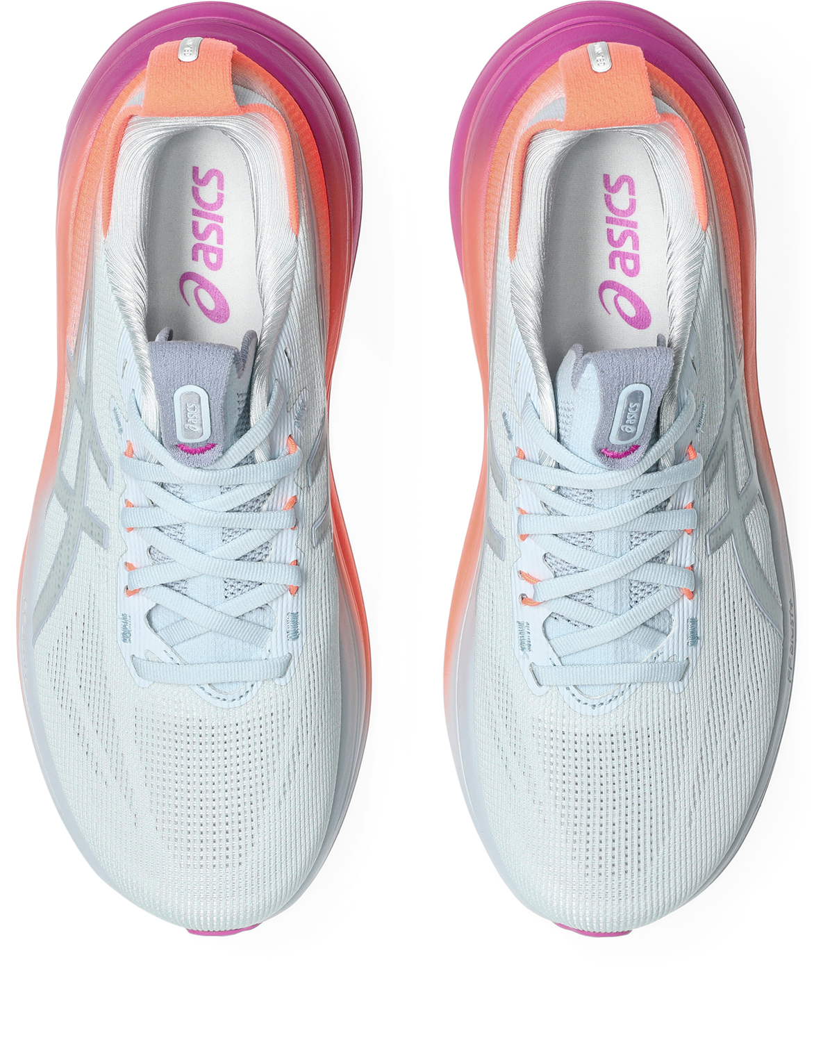 Asics Women's GEL-NIMBUS 28 Running Shoes in Sky/Digital Sakura