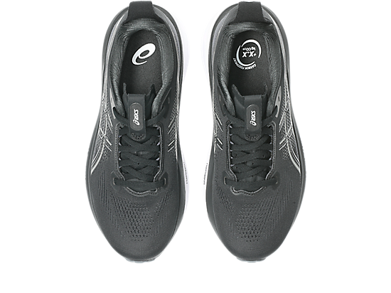 Asics Women's GEL-KAYANO 33 Narrow (2A) Running Shoes in Black/White