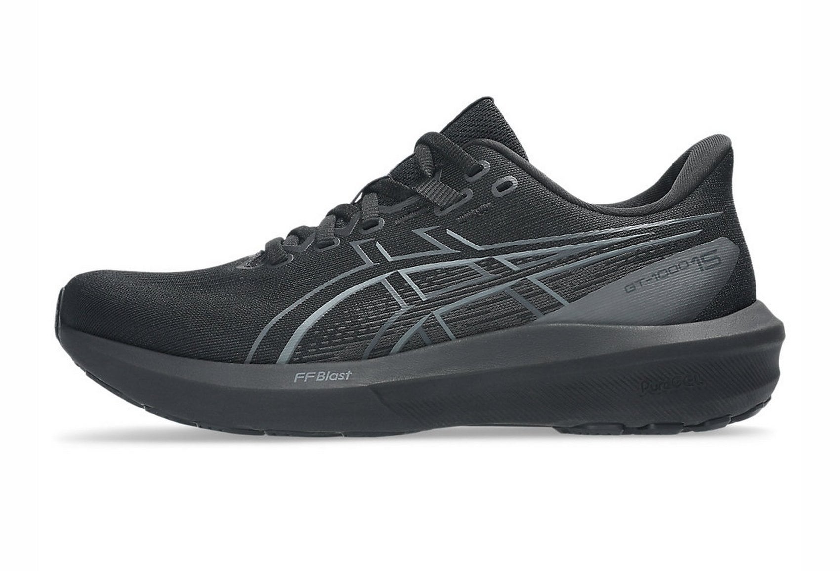 Asics Women's GT-1000 15 Running Shoes in Black/Black