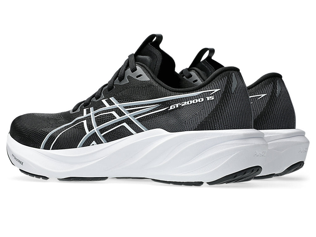 Asics Women's GT-2000 15 Wide (D) Running Shoes in Black/White