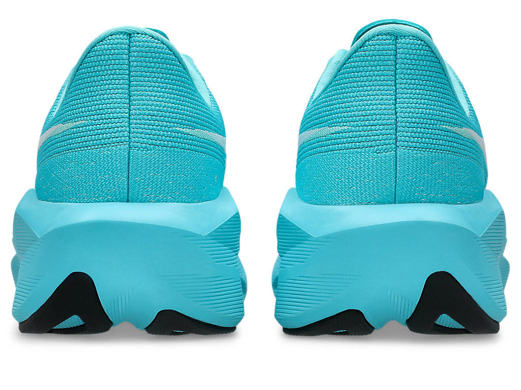 Asics Women's NOVABLAST 6 Running Shoes in Energy Aqua/White