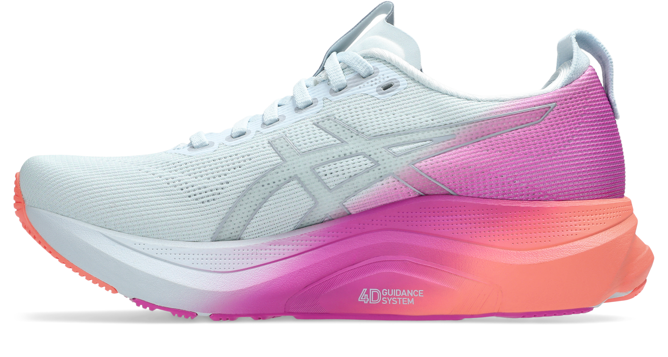 Asics Women's GEL-KAYANO 32 Running Shoes in Sky/Digital Sakura