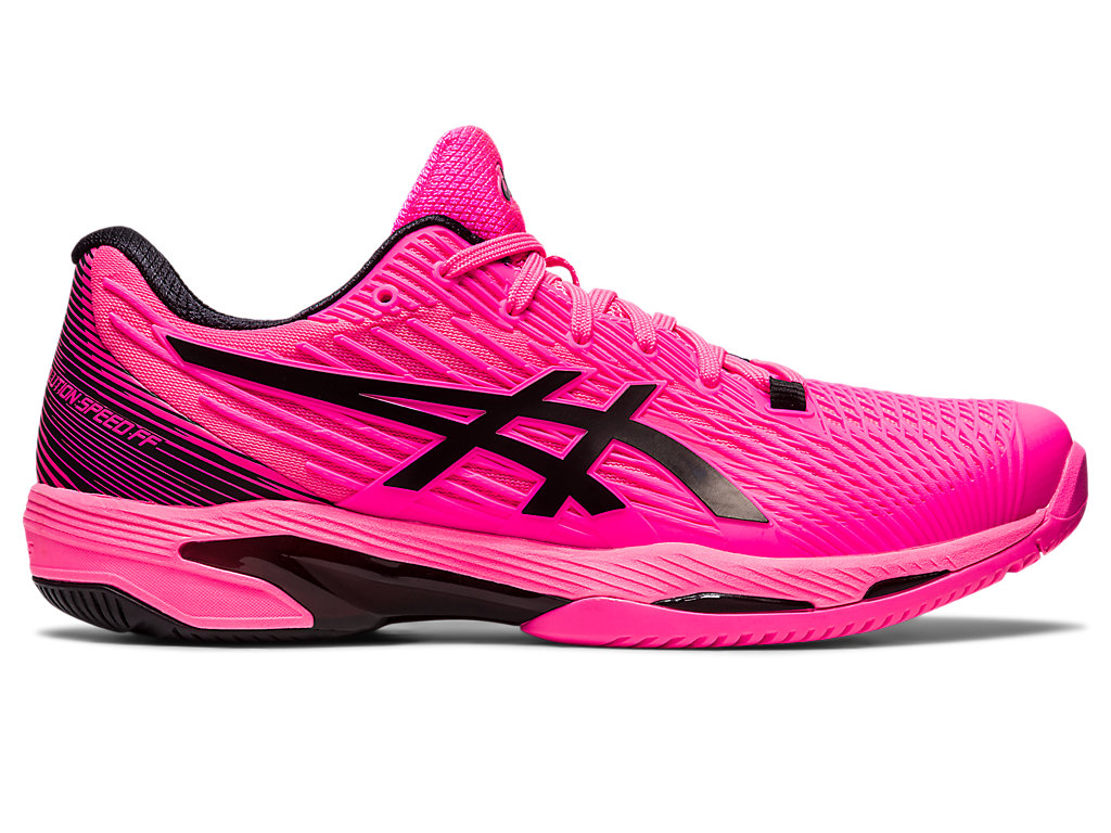 Asics Men's Solution Speed FF 2 CPS Shoes in Hot Pink/Black